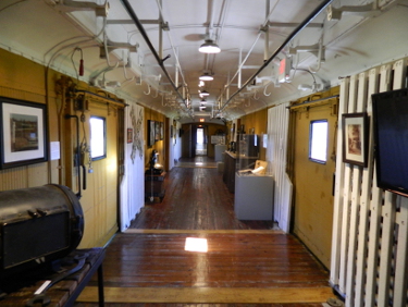 train museum interior